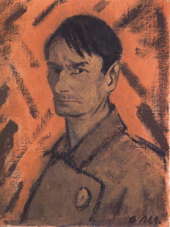 Otto Muller Self-Portrait oil painting picture